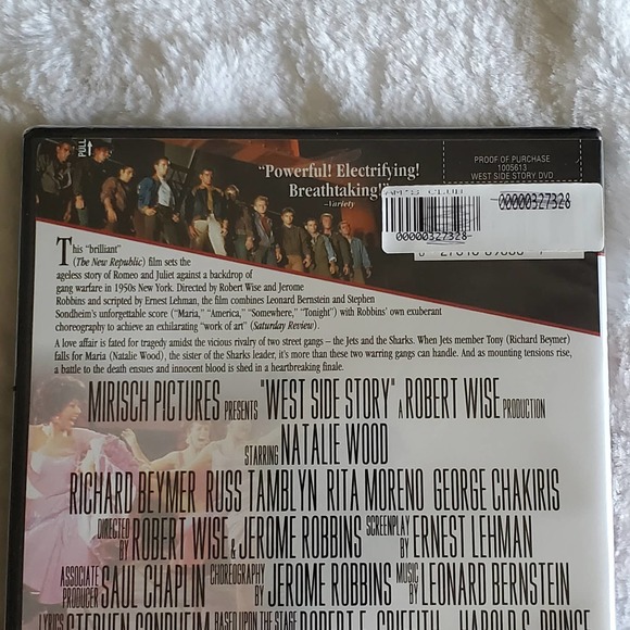 West Side Story 1961 Movie DVD - Picture 4 of 6